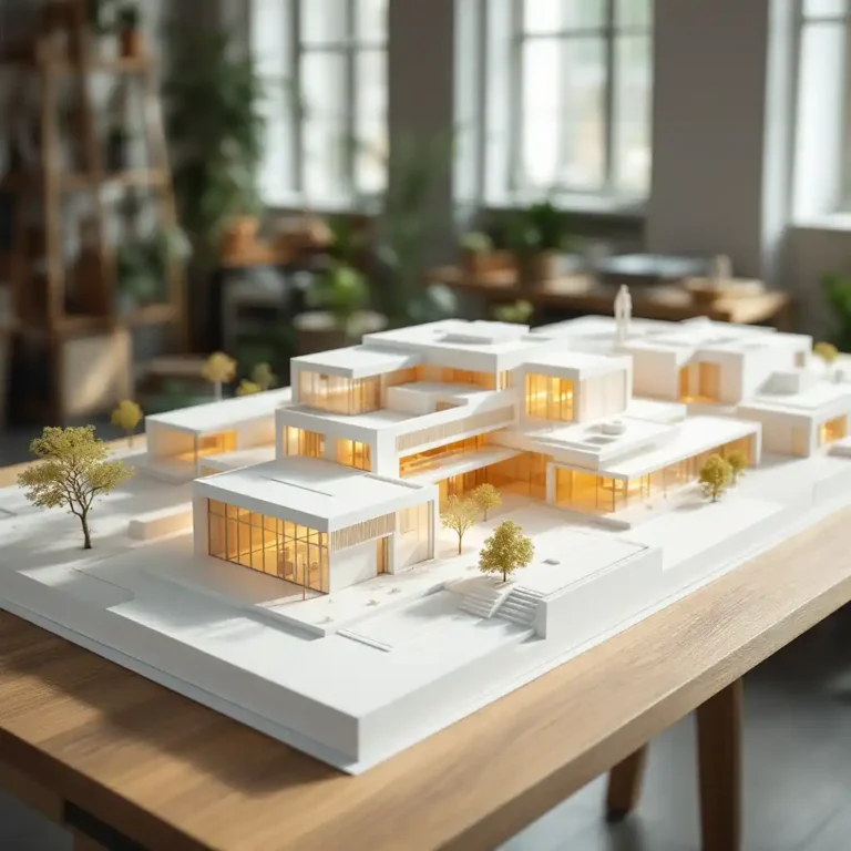 Maquette d'architecte