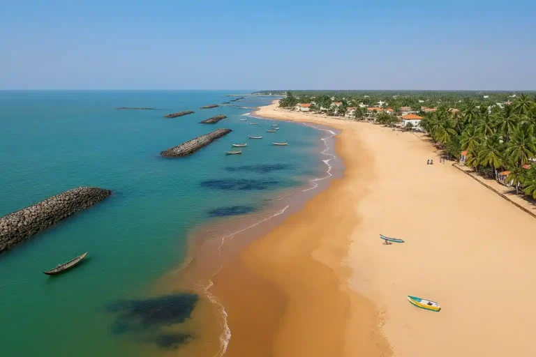 Saly plages vue du ciel 3
