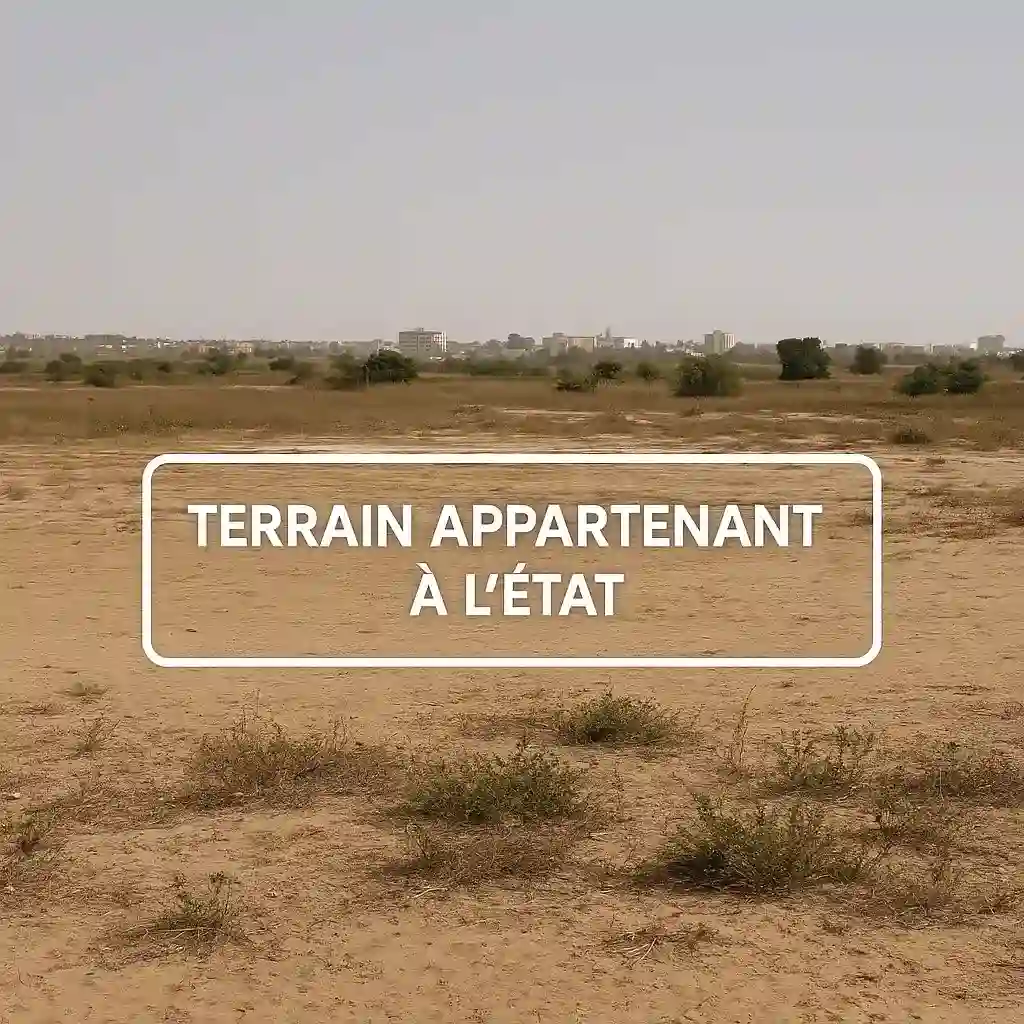 terrain de l'etat