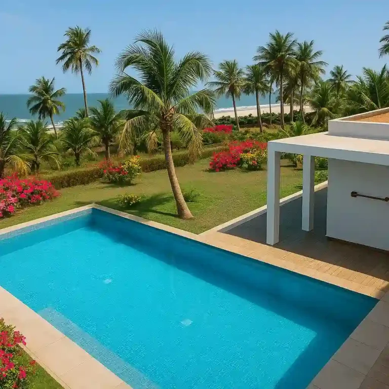Villa avec piscine au cap skirring 1