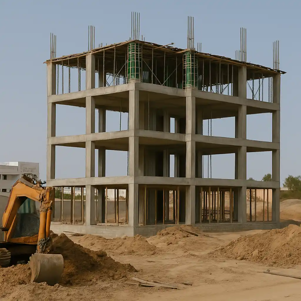 construction au sénégal sur un terrain emphytéotique