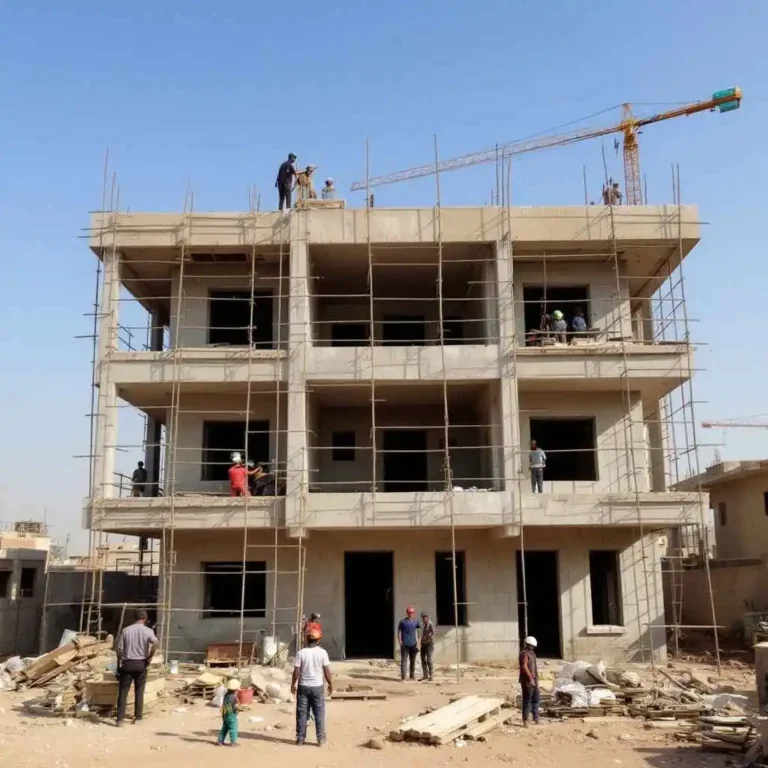 Chantier de construction a Thies r3