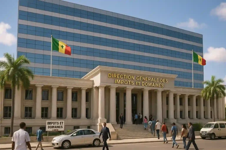 batiment des impôts au Sénégal