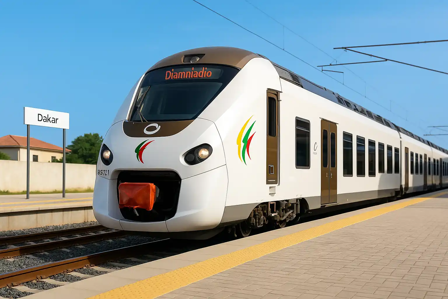 TER senegal en gare de Dakar