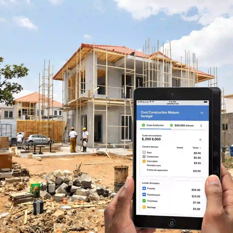 simulateur cout de construction au senegal