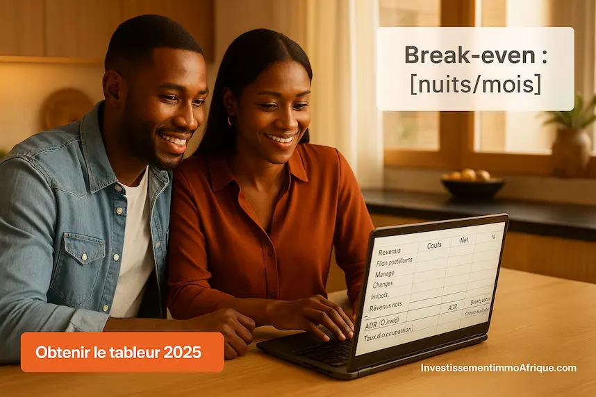 couple devant un tableur