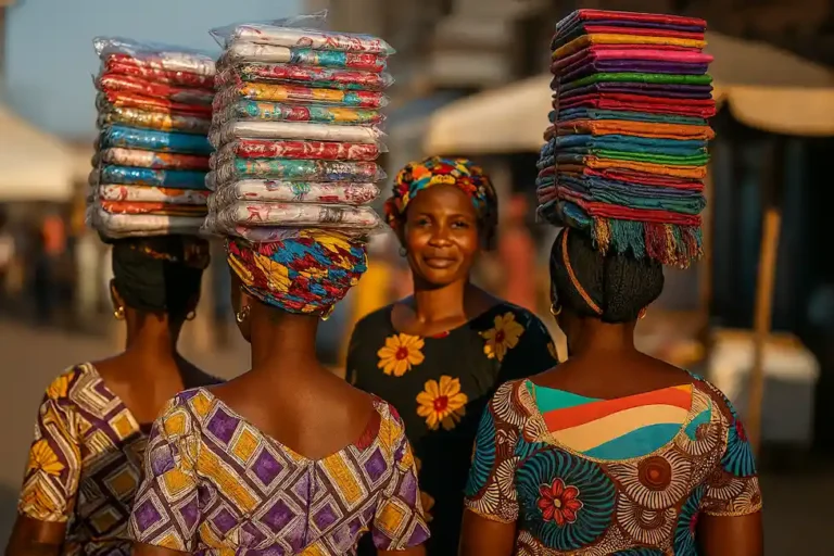 Scène de la vie à Dakar