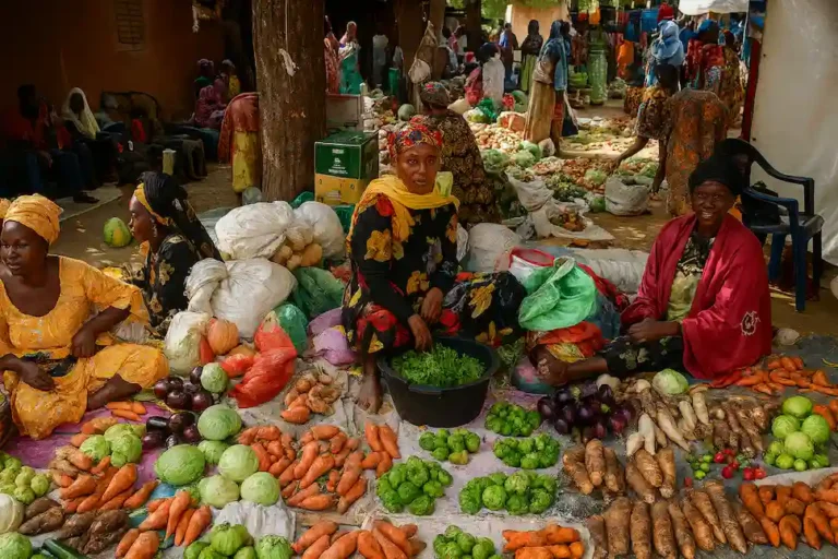 Marché à Dakar